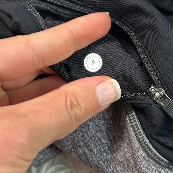 Lululemon Pace Rival Skirt (Tall) *No Panels 15" Heather Lux Multi Black / Black - Picture 6 of 7